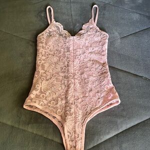Fashion Nova Blush Bodysuit